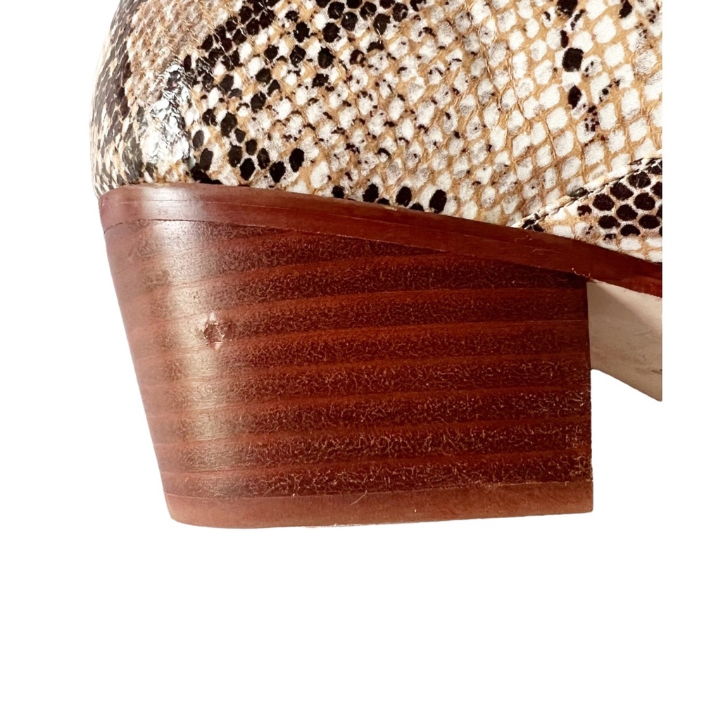 Anthropologie Marion Python Ankle Bootie | 9.5 - image 7